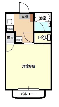 カルチェラタン  間取り