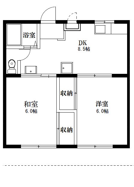 エクセレンス笹沖 間取り