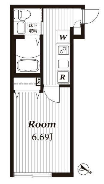 風香西荻 間取り