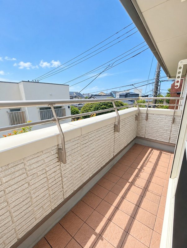 港北区篠原台町戸建 ベランダ