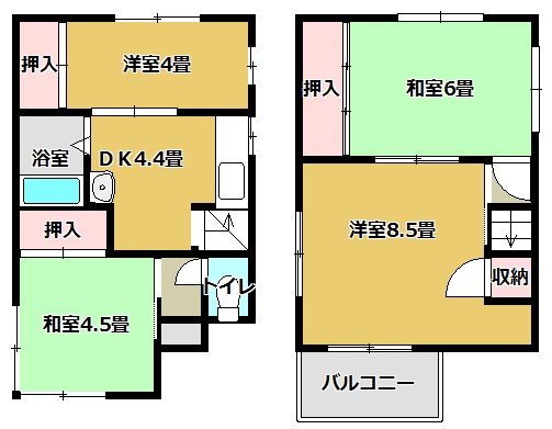 古ヶ崎戸建て 間取り