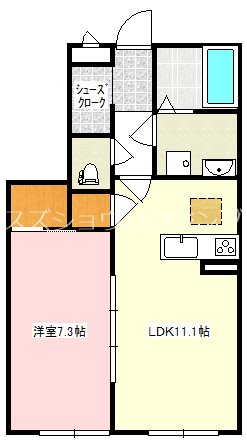 ノースサバービア 間取り