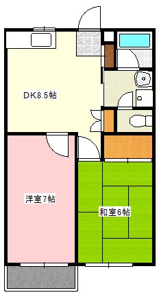 染谷ハイツ 間取り