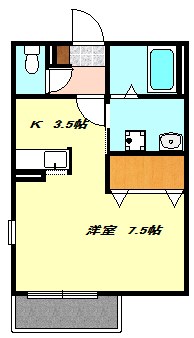 EXCEL　COURTⅠ 間取り
