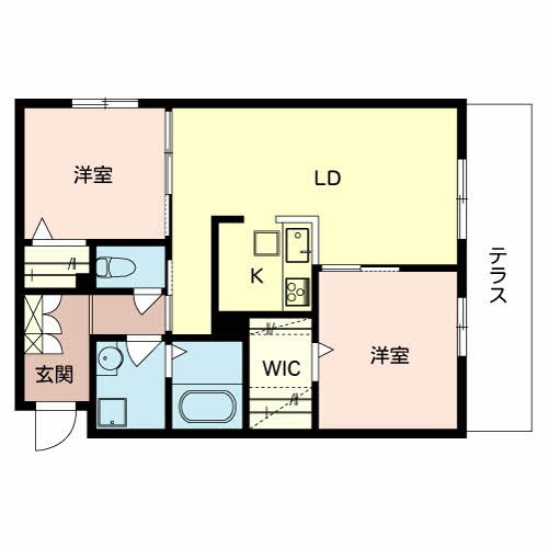 ホーク宮苑 間取り