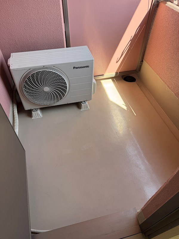 ファインなかもず ベランダ