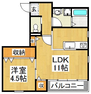 エフイー新金岡 間取り