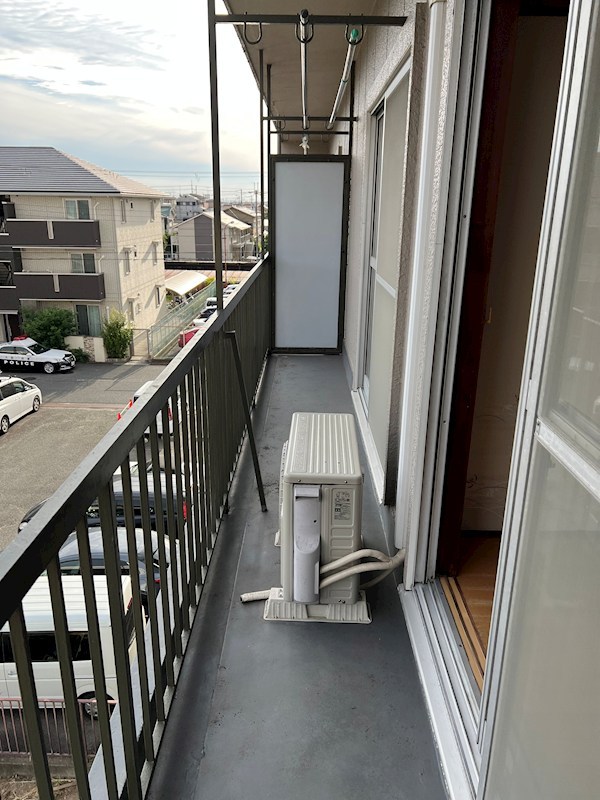 仁山田ハイツ ベランダ