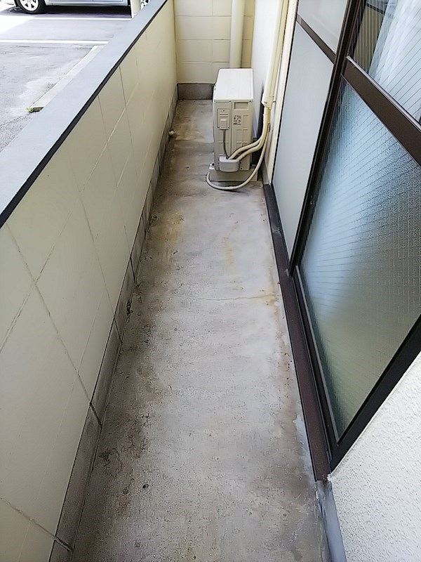 コーポ川内Ⅰ ベランダ