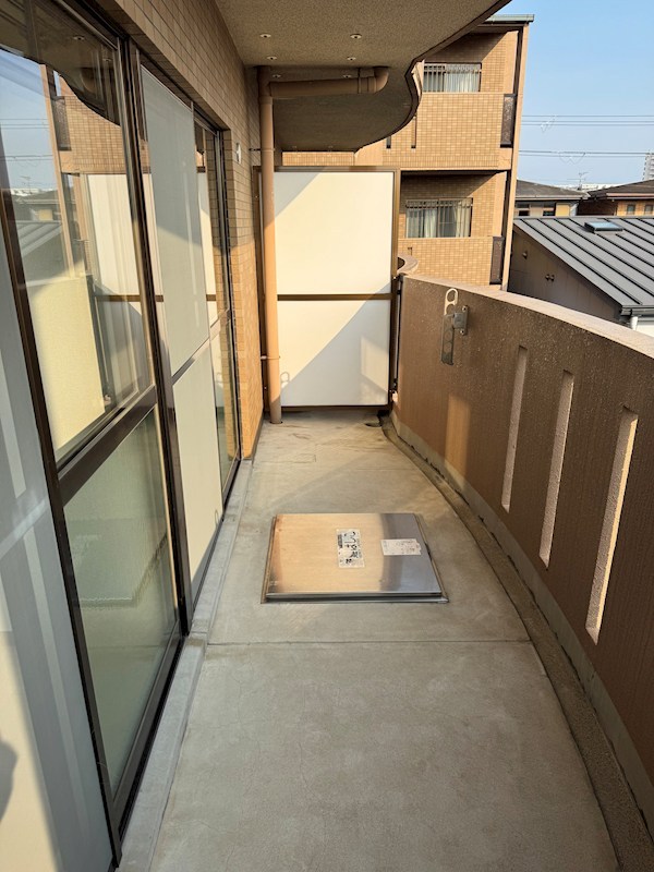 アネックスグランなかもず ベランダ