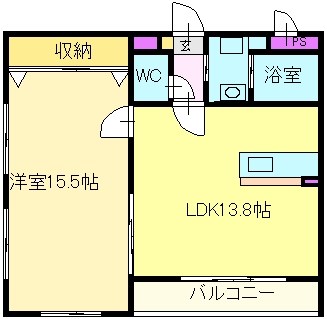セレナ長池 間取り図