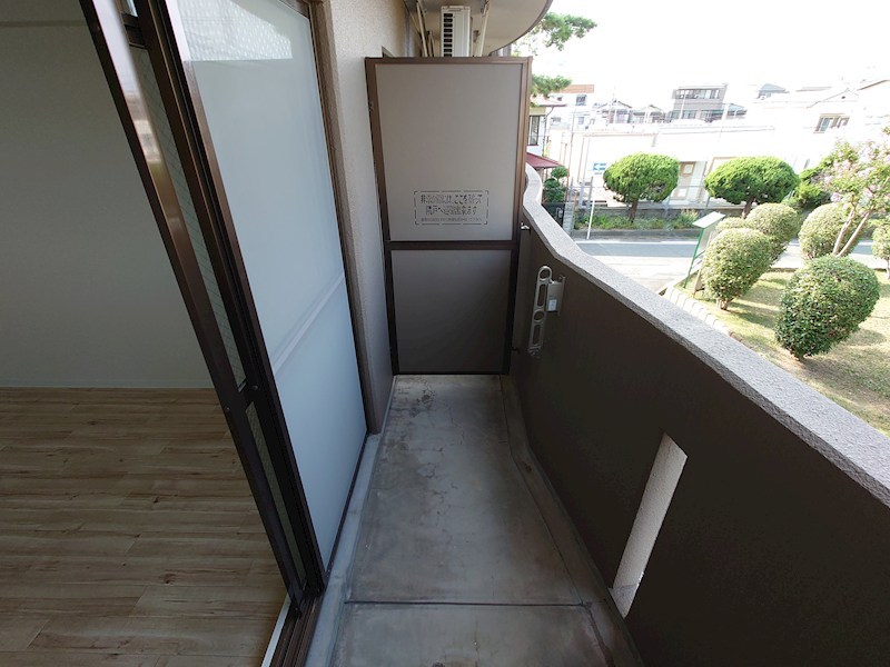 吉川美昌樹マンション ベランダ