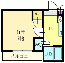 カリエなかもず  間取り