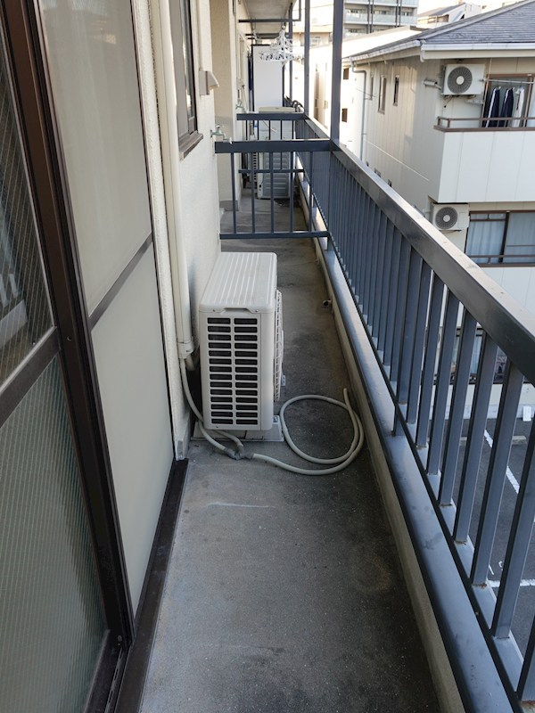 コーポ川内Ⅰ ベランダ