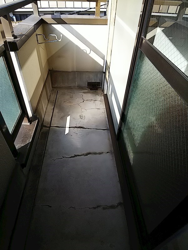 セレソなかもず  ベランダ