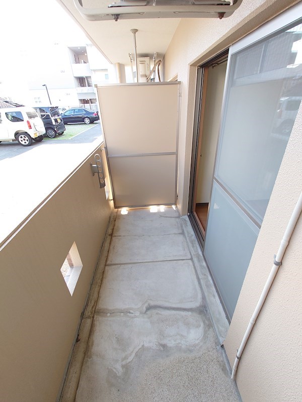 リッツなかもず  ベランダ