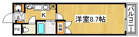 トライトンコート  間取り