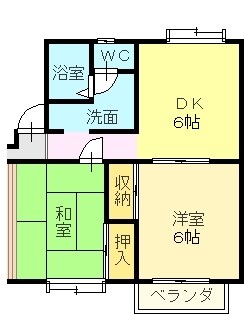 グレースハイツ 間取り図