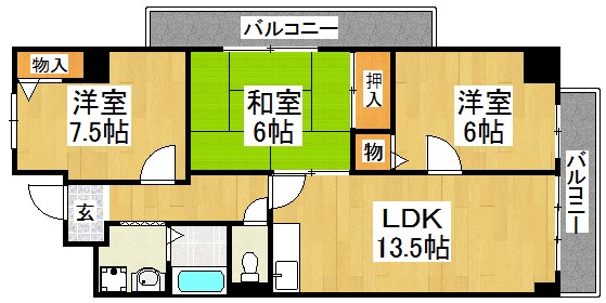 ボザビタン 間取り