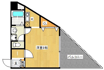 シュライクなかもず 間取り