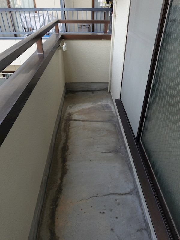 コーポ川内Ⅱ ベランダ