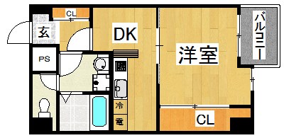 コーポミナミ 間取り図