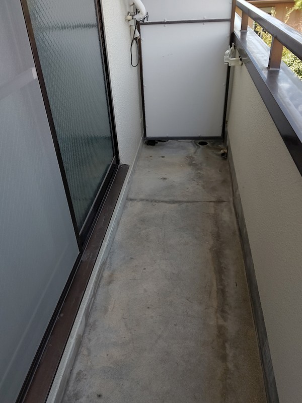 コーポ川内Ⅱ ベランダ