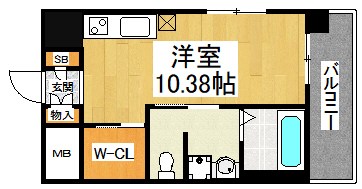 リズィエール 間取り図