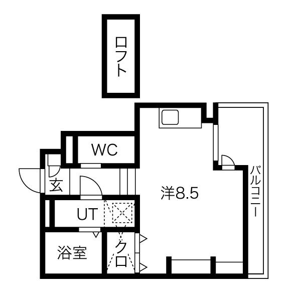 あんしん+旭ヶ丘08-3003 間取り