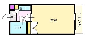 中百舌鳥ビル 間取り図