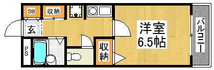 サンライズ寿 間取り図