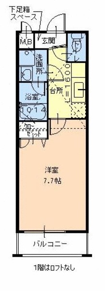 フジパレス初芝駅南Ⅰ番館 間取り