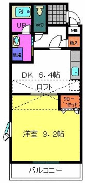 フジパレス初芝サウス 間取り