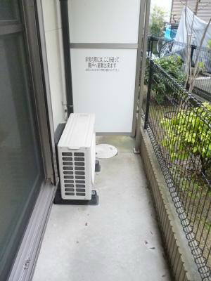 フジパレス初芝駅南Ⅱ番館 ベランダ