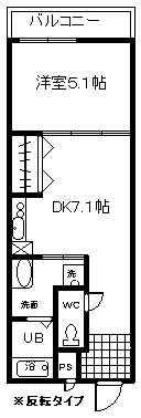 フジパレス堺初芝 間取り