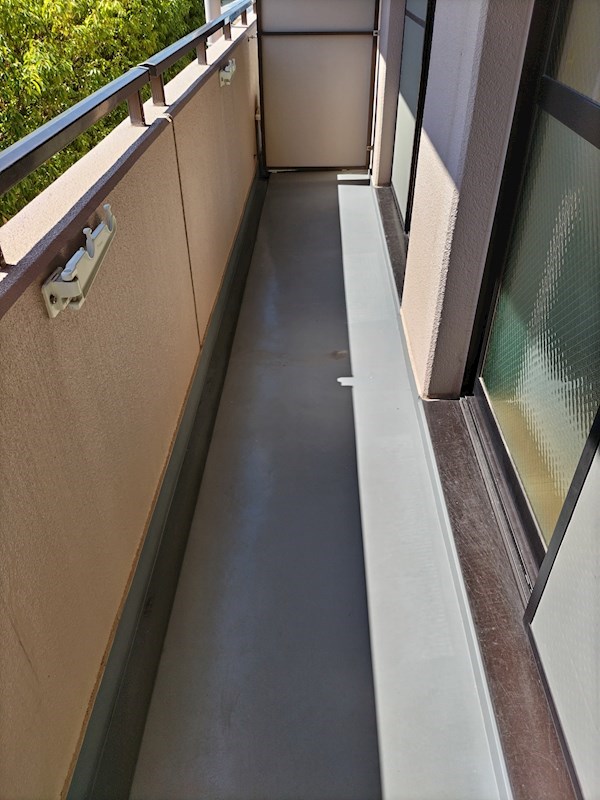 フラワーコート梅北 ベランダ