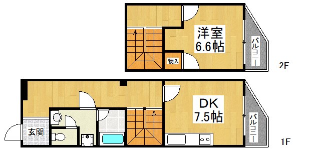 和田ビル 間取り図