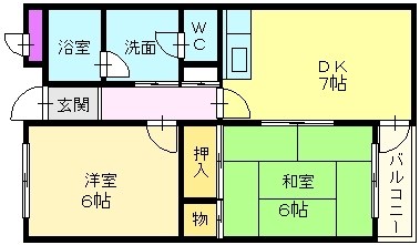 トキワハイツ 間取り図
