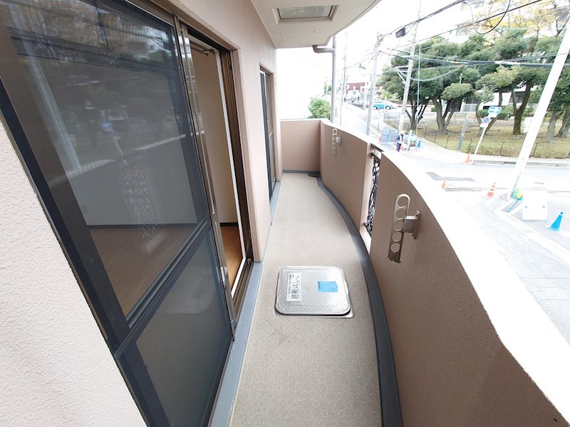 真田マンション ベランダ