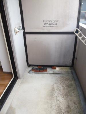 ファーストハイツ ベランダ