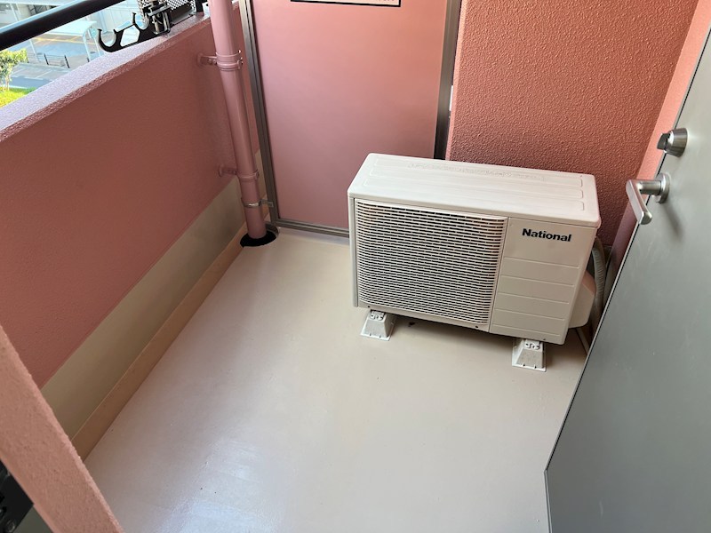 ファインなかもず ベランダ