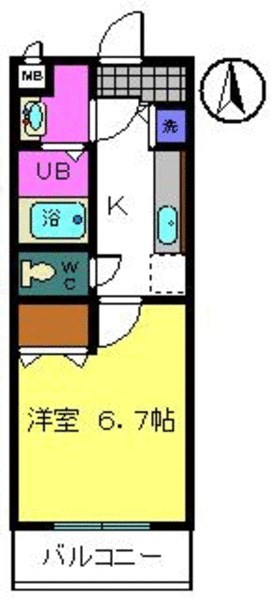 ピリアなかもず 間取り図