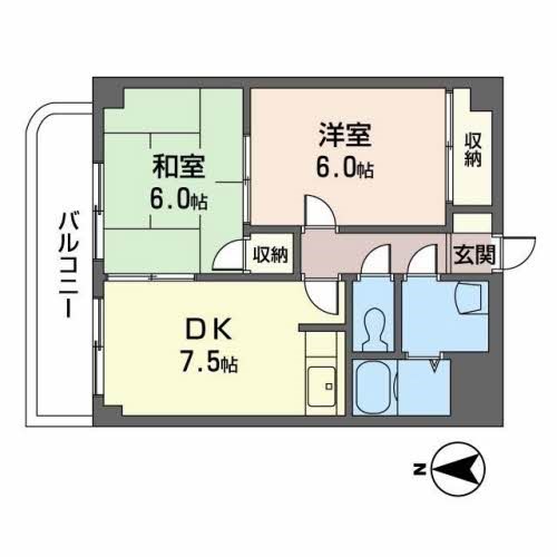 カルム新金岡 間取り