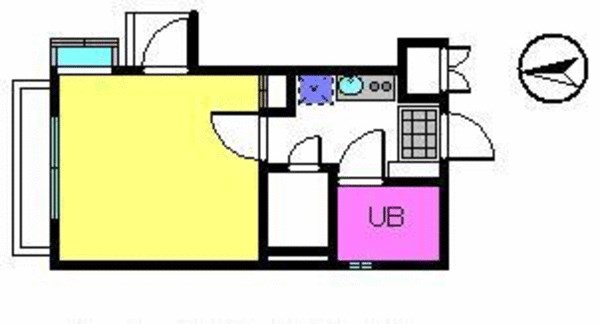 シャルマンフジ北花田 間取り図