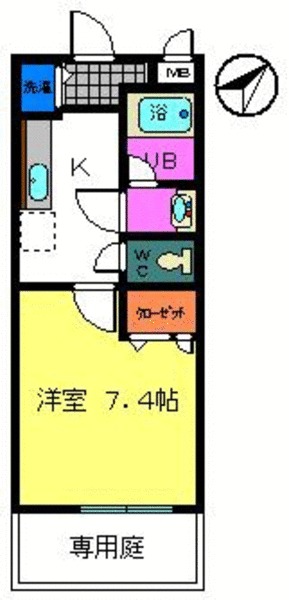 フジパレス水池 間取り