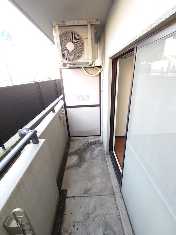 ピュアコーポなかもず ベランダ