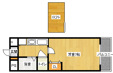 オクト白鷺 間取り