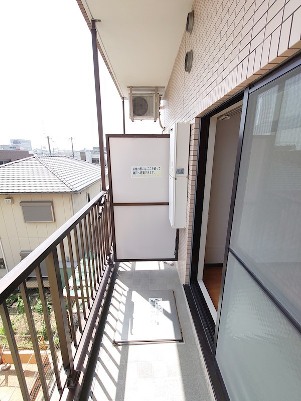 オクト白鷺 ベランダ