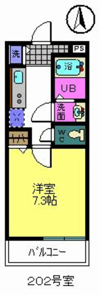 フローラ大津池 間取り