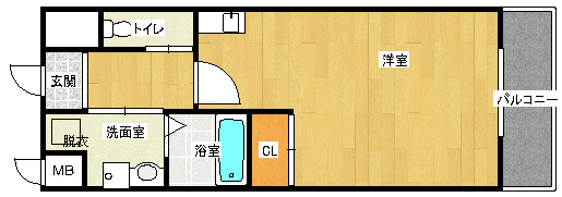 ピソミナミ  間取り